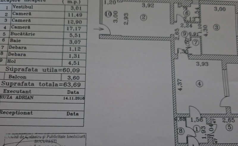 Alexandru Obregia, apartament 3 camere cu destinatie  spatiu comercial.